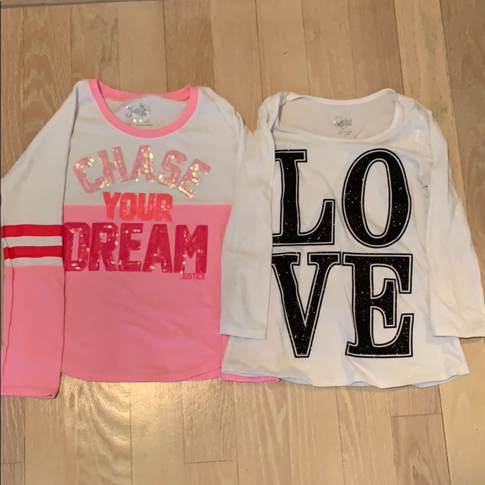 Bundle of two Justice tops